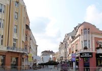 Plovdiv - Blick in die Fu&szlig;g&auml;ngerpromenade