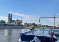 Gut zwei Stunden Entspannung bei einer Schifffahrt auf der Elbe